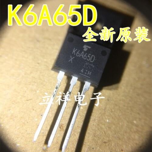 100% New&original K6A65D TK6A65D 6A650V TO-220F In Stock
