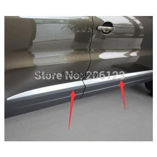 Body side moldings side door decoration 304 Stainless steel For 2008--2015 for VW for Volkswagen TIGUAN