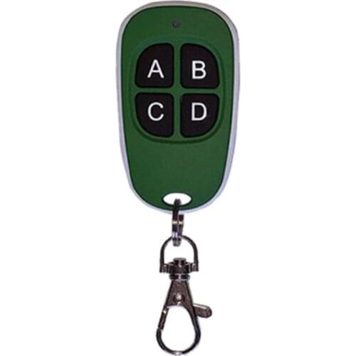 6 colors Hot Wireless 433Mhz Remote Control Copy Code Remote 4 Channel Electric Cloning Gate Garage Door Auto Keychain