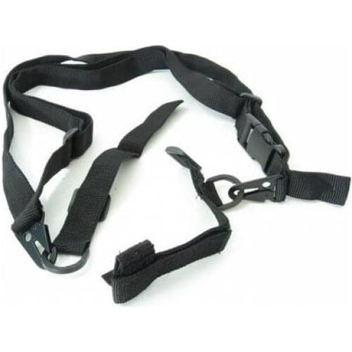 Belt airsoft royal 3 point black carabiners quick release metal clip