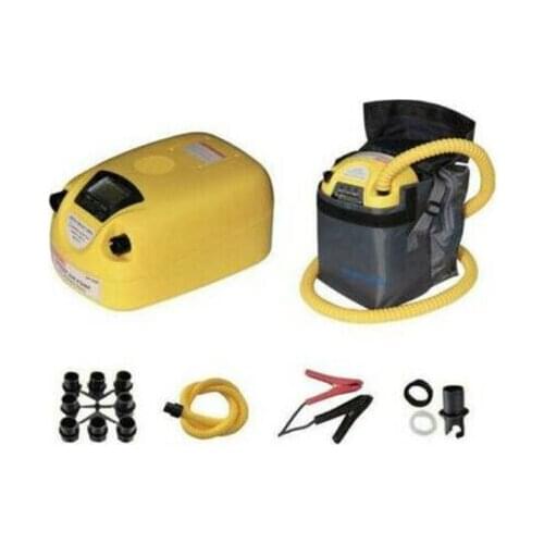 CE LCD Rubber inflatable boat high pressure electric air pump 80KPA 12V DC GP80D