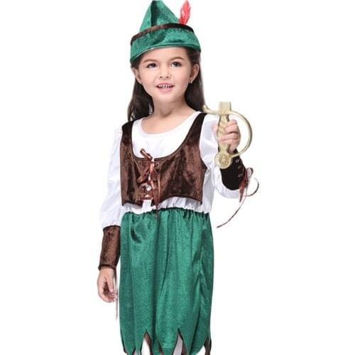 EK109 American kids Children Costumes Cosplay Animation clothing Girls Costume children Pirate Costume