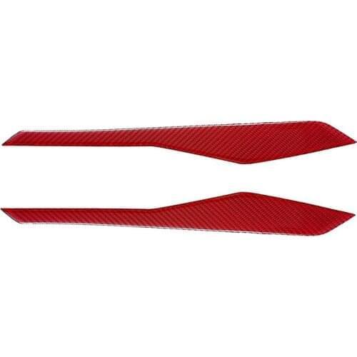 For Ford Explorer 2013 2014 2015 2016 2017 2018 Carbon Fiber Center Console Side Strips Trim Cover Sticker Accessories