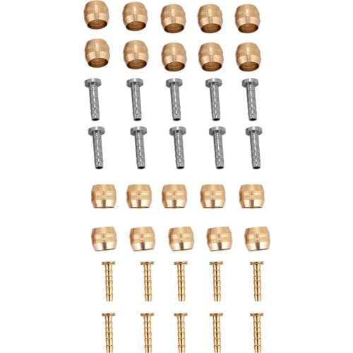 10 Sets Bike Brake Hose Hydraulic Disc Brake Olive Connect Insert for Shimano/AVID SRAM/Tektro Hydraulic Disc Brake Cable