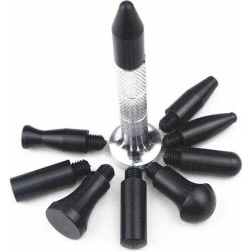 New portable car body paint-free dent removal 10-piece set multifunctional repair metal hand tools flattening pen for car repair