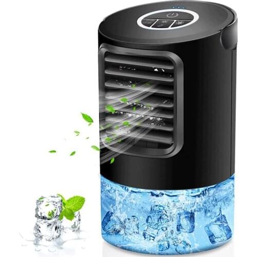 Personal Mini Air Conditioner Fan Air Cooler UK Plug, Cool Mist Humidifier, Fast Cooling Water Fan