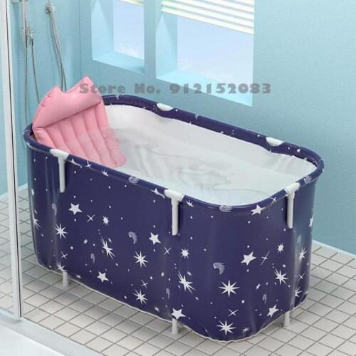 Foldable Bathtub Adult Full Body Household Artifact Bathtub Children Bath Tub Adult Bath Tub Bath Large