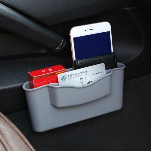 Universal Car Seat Gap Door seat Storage bag Multi-function Storage box Organizer Card Key Mobile Phone Debris Box Accessories
