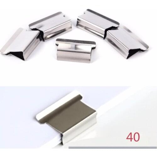 50pcs/pack Wholesale low price School Office Accessories Supplies Mini Metal Paper Clipper Stationery Hot Selling