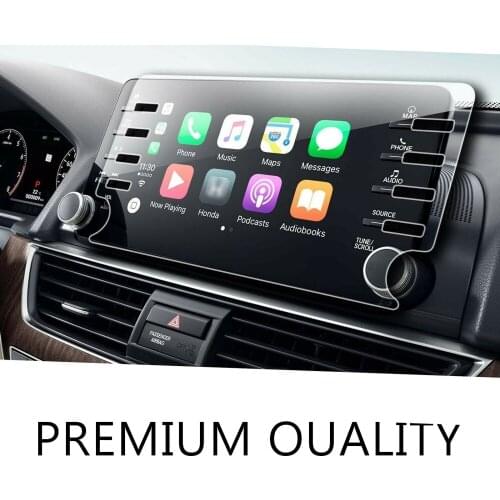 Artudatech Car Navigation Screen Protector Tempered Glass Film Fits For 18-19 Accord Sport