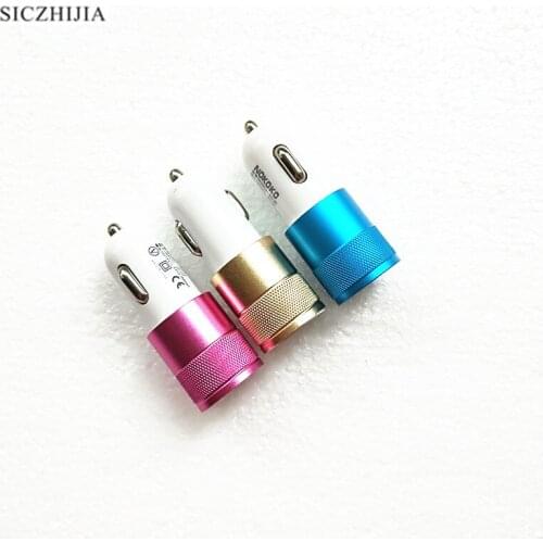 2.1A 1A aluminum alloy double usb car charger for BMW 1 2 3 4 5 6 7 Series X1 X3 X4 X5 X6 325 328 F30 F35 F10 F18 GT E36 E38