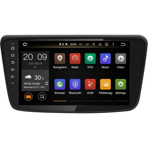 8" Octa core Android 9.0 Car GPS steering wheel control GPS Navigation Multimedia Player Car radio For suzuki Baleno 2015-2019