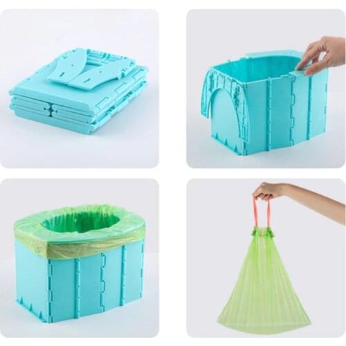 Child Kids Foldable Training Travel Toilet Portable Folding Emergency Potty Seat F3ME