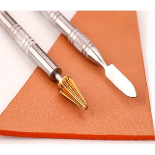 DIY Leather Craft Edge Oil Treatment Tool Roller Pen Leather Oil Painting glue roller pen leather edge tool Accessories Tool