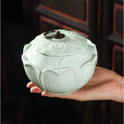 Ceramic Jar Tea Coffee Sugar Storage Jar Tea Accessories Sugar Container Coffee Sugar Tea Storage Box Pot Rangement Tea Canister