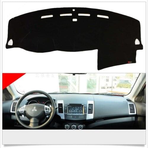 Interior Dashboard Carpet Photophobism Protective Pad Mat For Mitsubishi Outlander 2010-2012