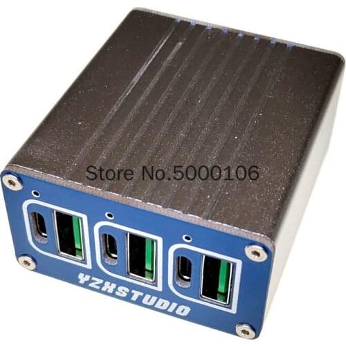 Super Small Multi-protocol YZX Desktop Fast Charge Car Charger QC4 + PD3.0