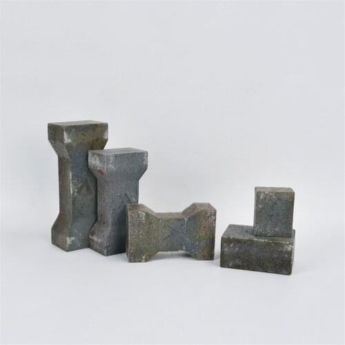 4pcs/set Reusable High Temperature Resistance Silicon Carbide Kiln Support Bracket Boron Plate Support Bracket Pottery Tools