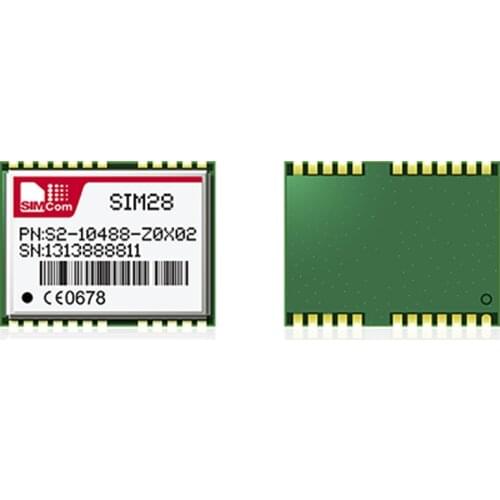 SIMCOM SIM28 GNSS Module SMT type with MTK mature GPS only navigation engine Support EASYTM self-generated orbit prediction