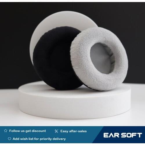 Earsoft Replacement Cushions for Philips SHL3100 SHL3060BK Headphones Cushion Velvet Ear Pads Headset Cover Earmuff Sleeve