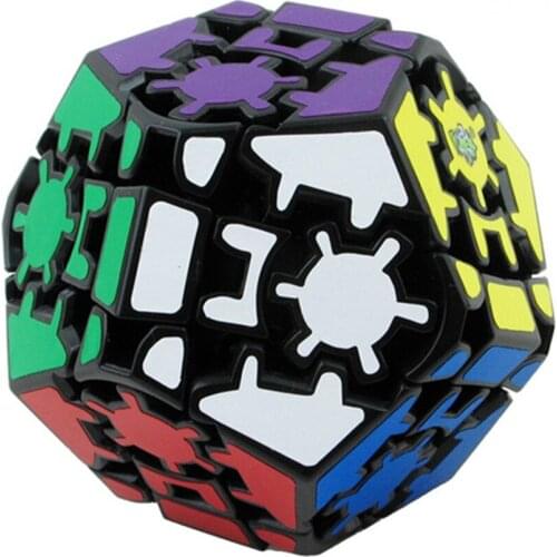LanLan Gear Megaminx Strange Shape Cube Gear Tetradecahedra Magic Cube Puzzle Toys Christmas gift Cubo Magico For Children