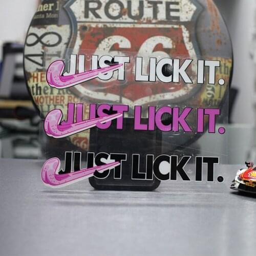 Car Styling and Decals Funny Tongue Motorcycle Laptop Luggage Skayeboard Decorate Sticker Applique