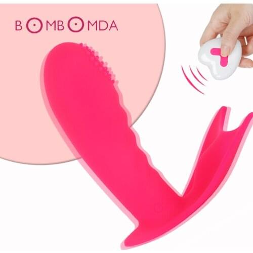 USB Wireless Strap On Dildo Vibrator for Women Vagina Massager Clitoris Stimulator Wearable Panties Adult Products Anal Sex Toys