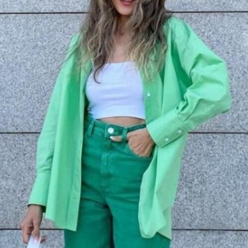 Wensilian Green Blouses