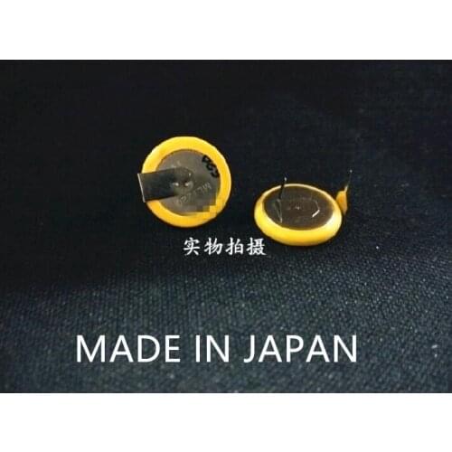 50PCS/LOT Japan ML1220 H 3V rechargeable laptop motherboard battery CR1220 with soldering feet