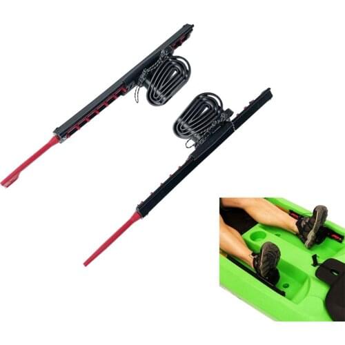 1 Pair Kayak Canoe Inflatable Boat Adjustable Rudder Control Footrest Foot Brace Pedals DIY Replacement Accessories