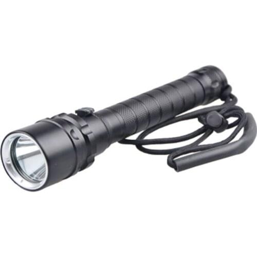 1000 LM T6 LED Glare Waterproof Fill Light Scuba Diving Flashlight Light Underwater Maximum 100 Meters Professional Diving Light