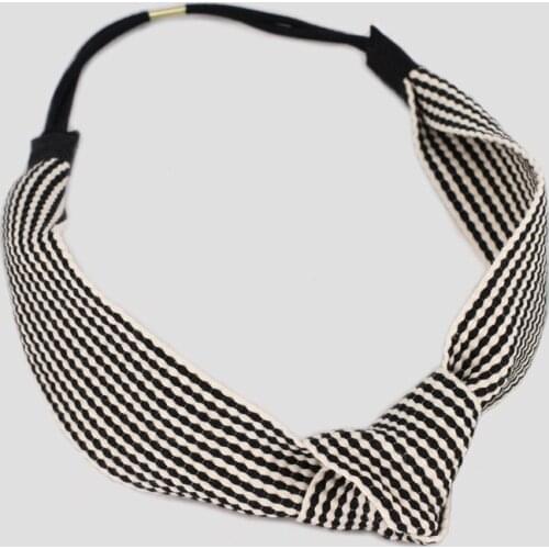 12pcs Fashion Hair Accessories for Girls Vintage Center Knots Turbans Ladies Elastic Hairbands Korean Weaving Ribbon Head Wrap