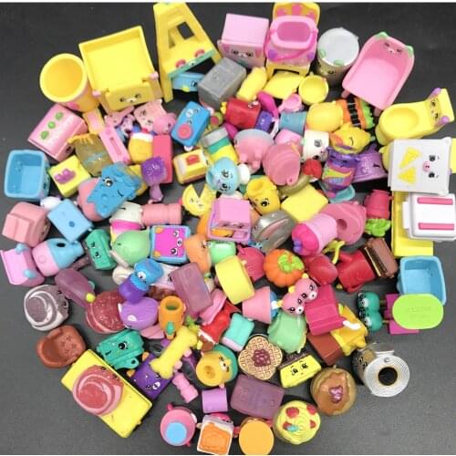 20/50/100/200/pcs/Many Styles Miniature Shopkines Fruit Dolls Action Figure Kid Gift Playing Shopping Family Toys Mixed Seasons