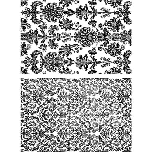2021 New Flower Leaves Clear Stamps Sets and Background Die Cut Scrapbooking For Crafts Paper Card Making no Metal Cutting Dies