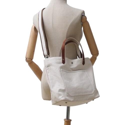 2021 original design canvas diagonal bag women daily all-match commuter bag fashion shoulder bag men leather handbag