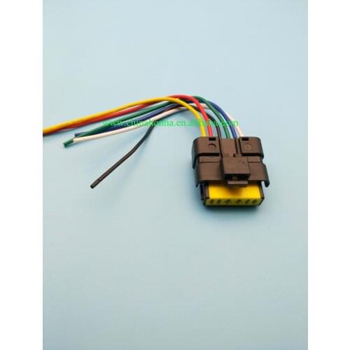 6-pin female connector for window regulator motor module TEMIC 440726 440788 440746 288887