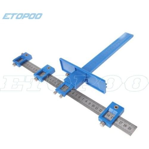 6pcs/set Drill Punch Locator Furniture Woodworking Joinery Hand Tool Adjustable Drilling Dowelling Hole Saw Locator