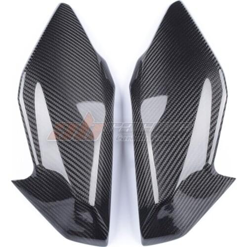Side Panel Cover For Kawasaki Z650 Ninja 650 Full Carbon Fiber 100% Twill