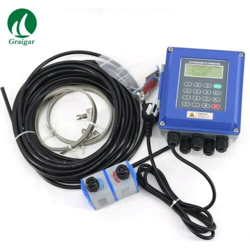 TUF-2000SW+TM-1 Transducer Wall-Mounted Digital Ultrasonic Flow Meter Measuring Range DN50-DN700mm