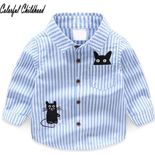 Colorful Childhood Shirts For Boys