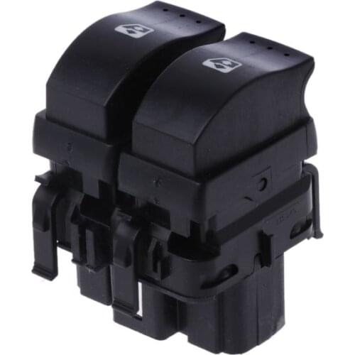 Double Button Car Window Electric Control Switch For Renault Clio II