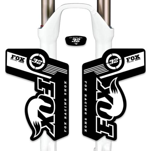 FOX 32 float factory front fork sticker mountain bike front fork bicycle sticker bicycle waterproof fox classic version 2012