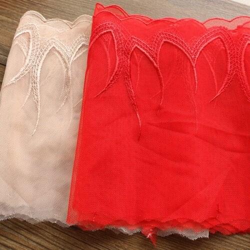 2yards 7cm cotton lace fabric DIY fabric lace flower gift ribbon decoration material color cotton lace