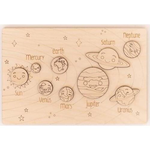 World planets can be dyed jigsaw puzzle