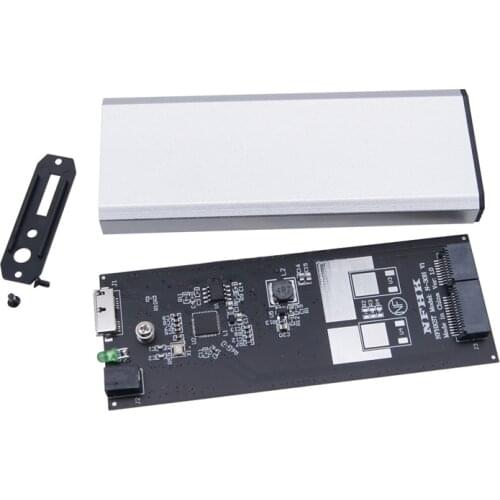 USB3.0 HDD Enclosure Aluminum Alloy Hard Drive Case Support for Apple 2012 PRO RETINA A1425 A1398 Mobile External Case Adapter