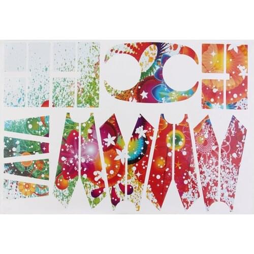 Colorful PVC Decal Sticker For XIRO Xplorer RC Copter Shell Remote Controller