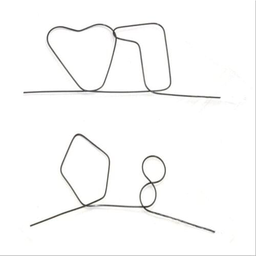 Easy Magic Nitinol Shape Meta Memory I Wire Fire Prediction Number Diamonds Professional Magician Tricks Toys For Children