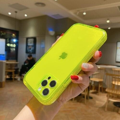 New Two-In-One Phone Case For Iphone 11 12 Pro Max Mini Coque Iphones X Xr Xs SE2020 7 8 Plus Transparence Cover Accessories