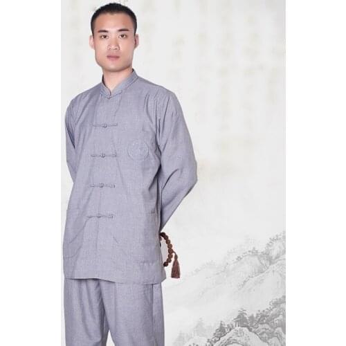 Buddhist monk robes uniform zen clothing shaolin monk clothes buddhist monk costume TA529
