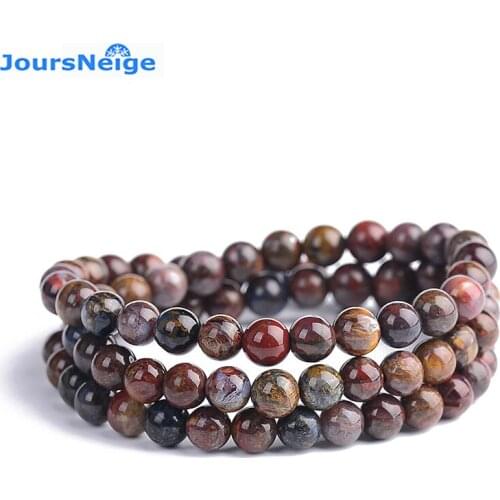 Wholesale Natural Stone Bracelets Round Beads Bracelet for Women Crystal Bracelet European American Style Multilayer Jewelry